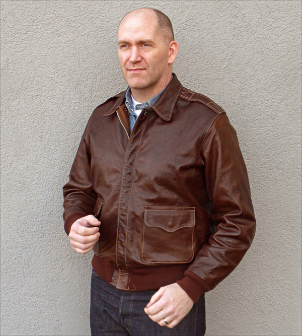 Good Wear Leather's J.A. Dubow Type A-2 Flight Jacket
