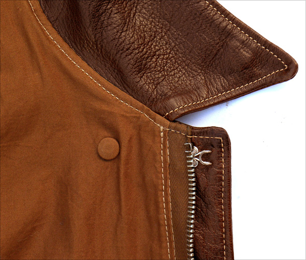 Good Wear Leather's J.A. Dubow Type A-2 Flight Jacket Collar Base