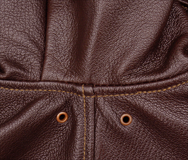 Good Wear Leather I. Chapman & Sons Type A-2 Jacket Seams