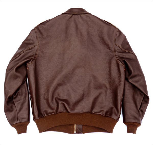 Good Wear Leather I. Chapman & Sons Type A-2 Jacket Flat View