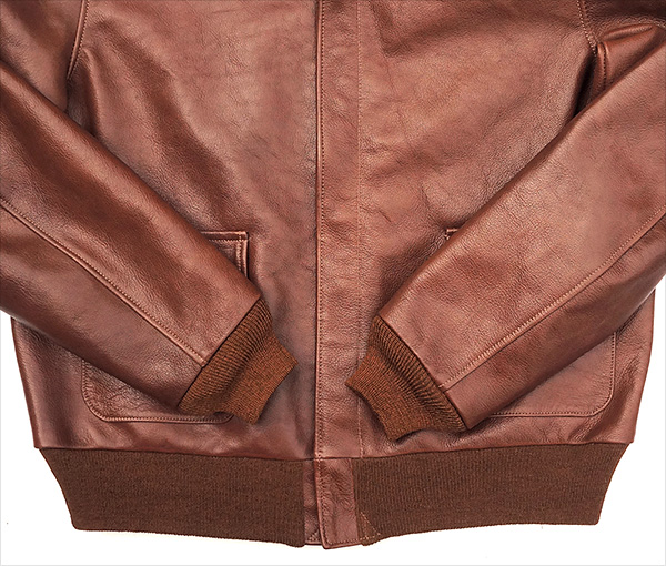 Good Wear Leather I. Chapman & Sons Type A-2 Jacket Knits