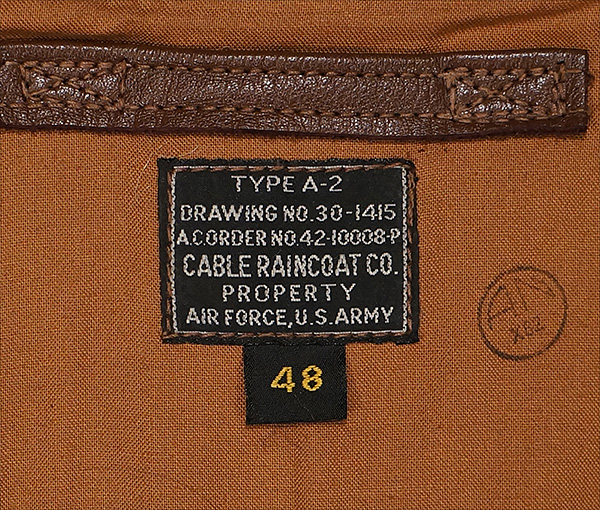 Diamond Uniform: Cable Raincoat Type A-2 Flight Jacket
