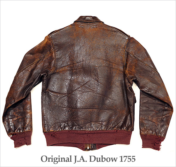 Good Wear J.A. Dubow 1755 Cowhide Flight Jacket