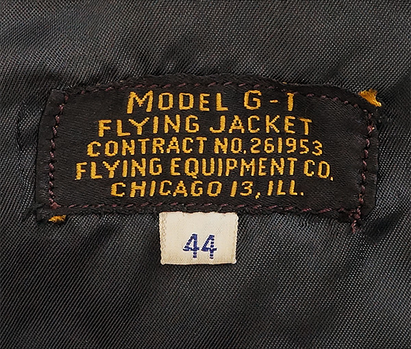 Flying Equipment Co. G-1 55J14 Jacket Goatskin