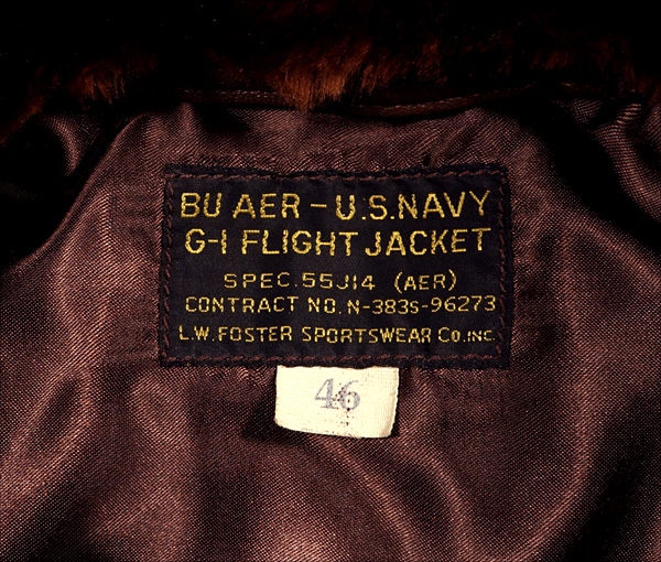 U.S. Navy L.W. Foster 55J14 G-1 Flight Jacket