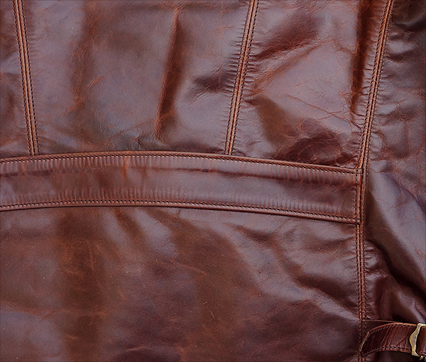 Good Wear Monarch Hercules Horween Horsehide Half Belt Leather Jacket