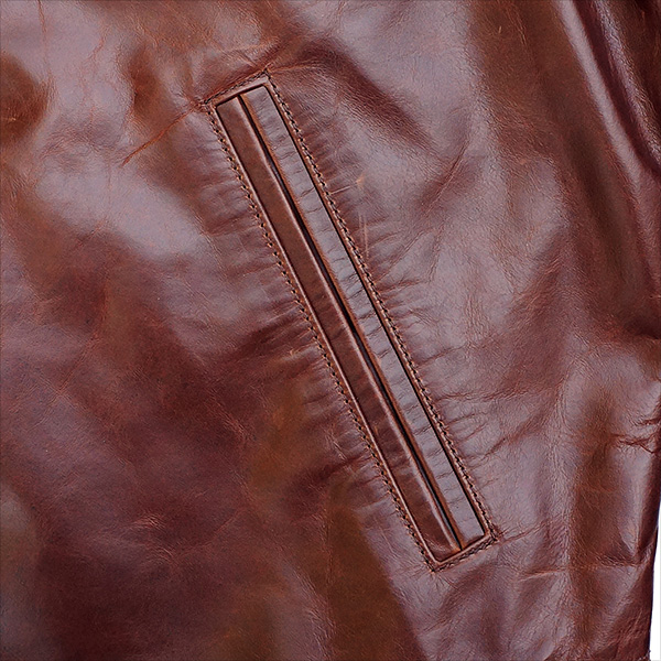 Good Wear Monarch Hercules Horween Horsehide Half Belt Leather Jacket