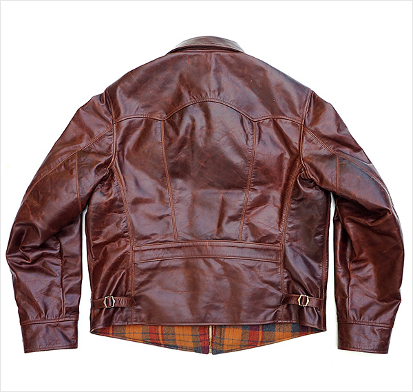 Good Wear Monarch Hercules Horween Horsehide Half Belt Leather Jacket