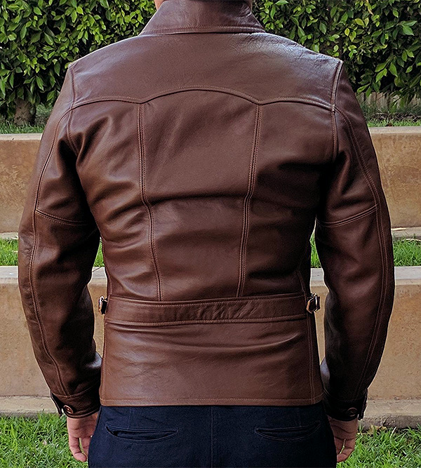 Good Wear Californian Imperial Horsehide Half Belt Jacket