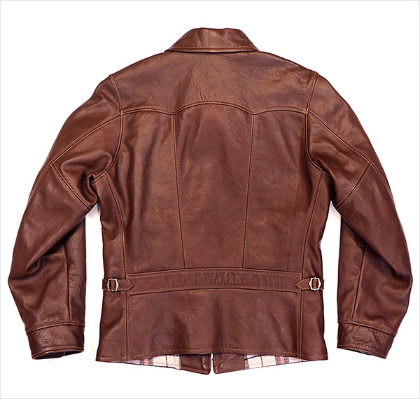 Good Wear Californian Imperial Horsehide Half Belt Jacket