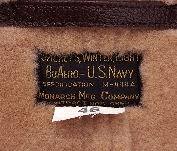 Good Wear Monarch M-444A U.S. Navy Flight Jacket