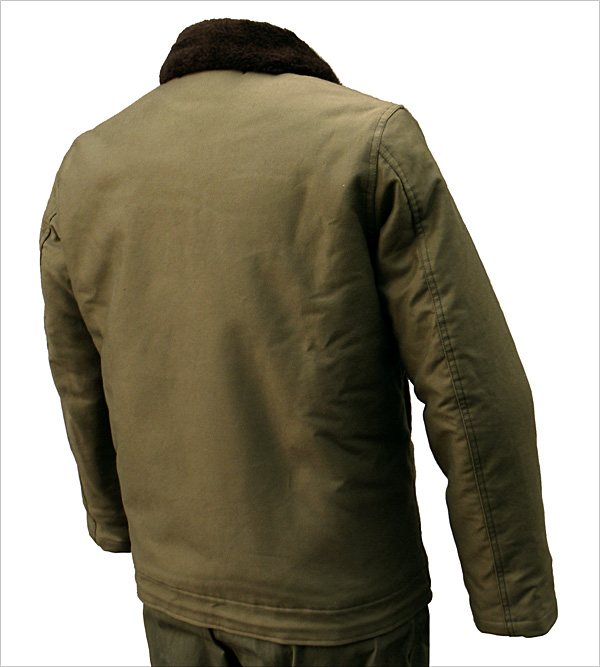 Reverse View - The Real McCoy's N-1 Deck Jacket