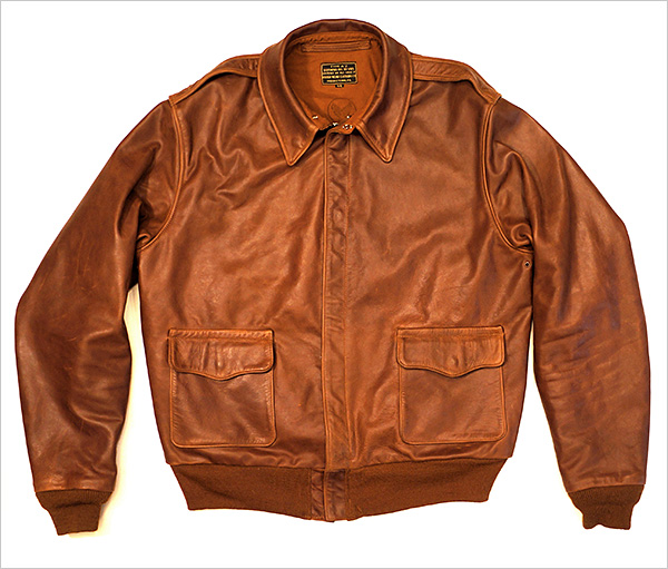 Rough Wear 42-1401-P Type A-2 Flight Jacket by Good Wear Leather