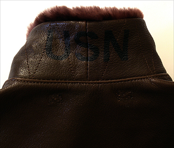 Good Wear Leather Monarch Mfg. Co. M-422 Jacket Collar