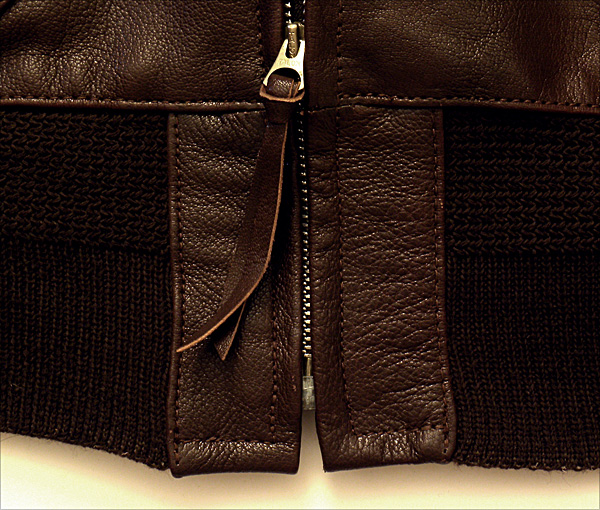 Good Wear Leather Monarch Mfg. Co. M-422 Jacket Zipper