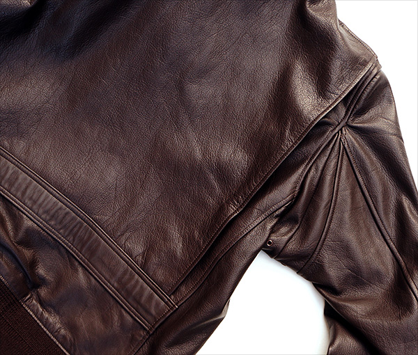 Good Wear Leather Monarch Mfg. Co. M-422 Jacket Bi-Swing Back