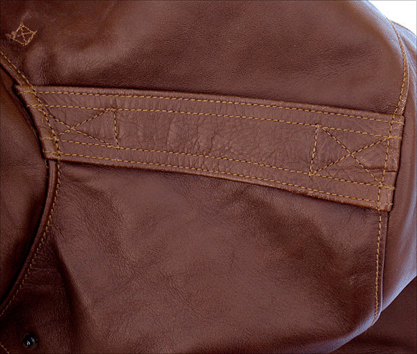Good Wear Leather Monarch Type A-2 Jacket Epaulet
