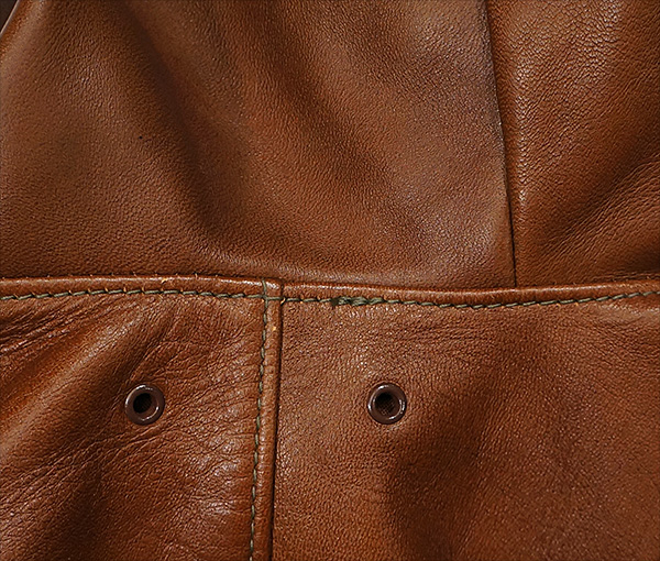 Good Wear Leather Monarch Type A-2 Jacket Seams