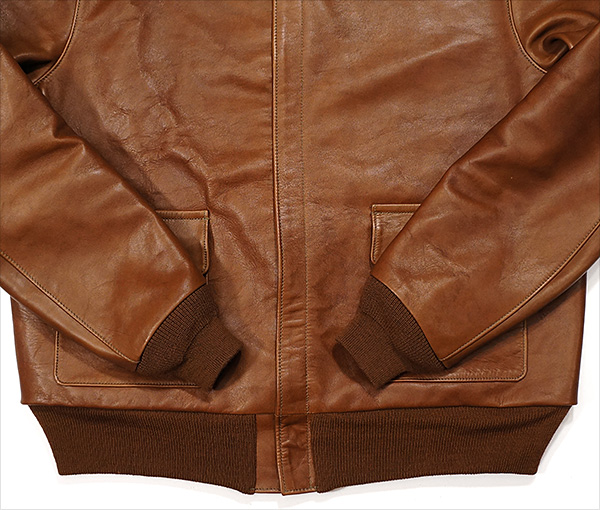 Good Wear Leather Monarch Type A-2 Jacket Knits