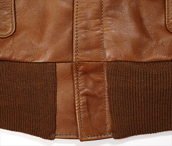 Good Wear Leather Monarch Type A-2 Jacket Zipper Base