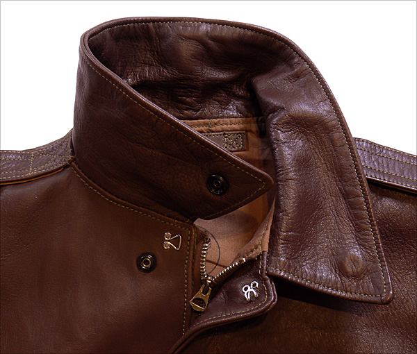 Good Wear Leather's Poughkeepsie Type A-2 Flight Jacket Collar
