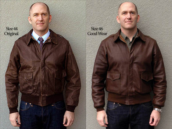 Good Wear Leather's Poughkeepsie Type A-2 Flight Jacket Comparison