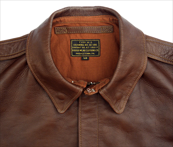 Good Wear Leather Rough Wear 42-1401-P Type A-2 Jacket Collar