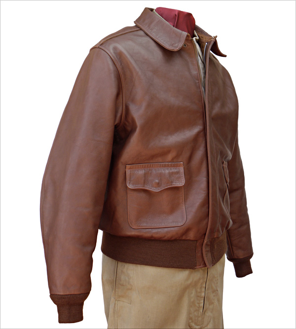 Good Wear Leather Rough Wear 42-1401-P Type A-2 Jacket