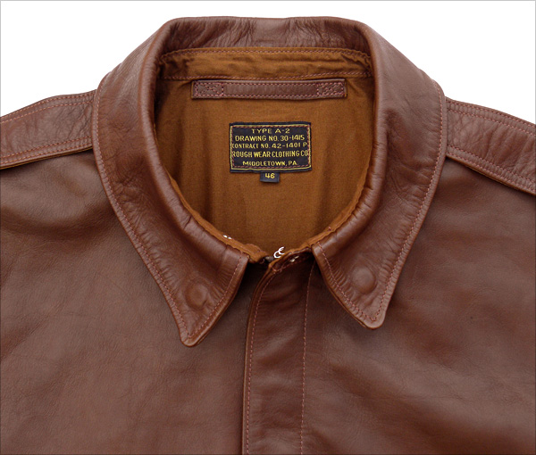 Good Wear Leather Rough Wear 42-1401-P Type A-2 Jacket Collar