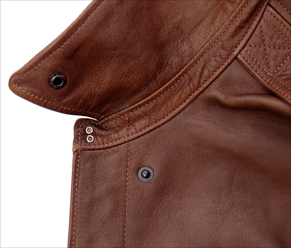 Good Wear Leather Rough Wear 42-1401-P Type A-2 Jacket Collar