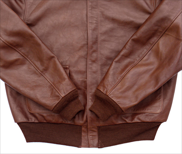 Good Wear Leather Rough Wear 42-1401-P Type A-2 Jacket Knits