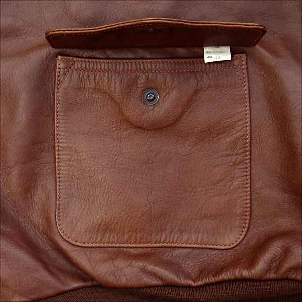 Good Wear Leather Rough Wear 42-1401-P Type A-2 Jacket Pocket