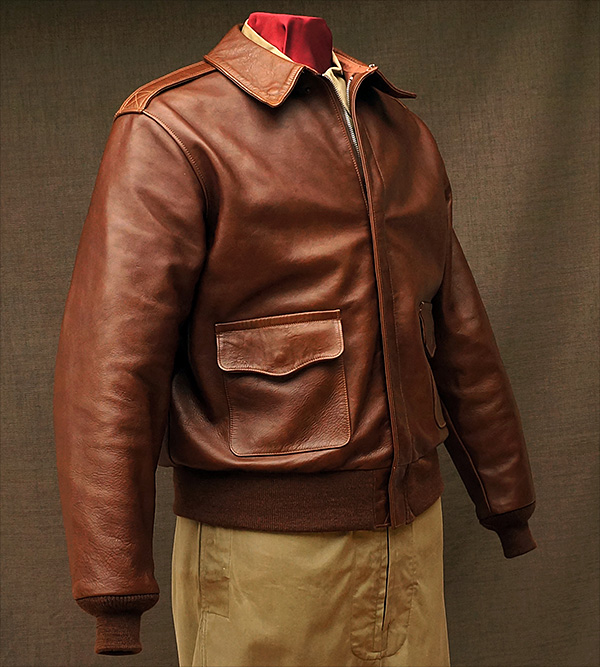 Good Wear Leather Rough Wear 42-1401-P Type A-2 Jacket