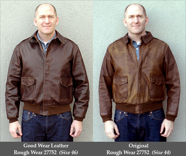 Good Wear Leather's Rough Wear Type A-2 Full View