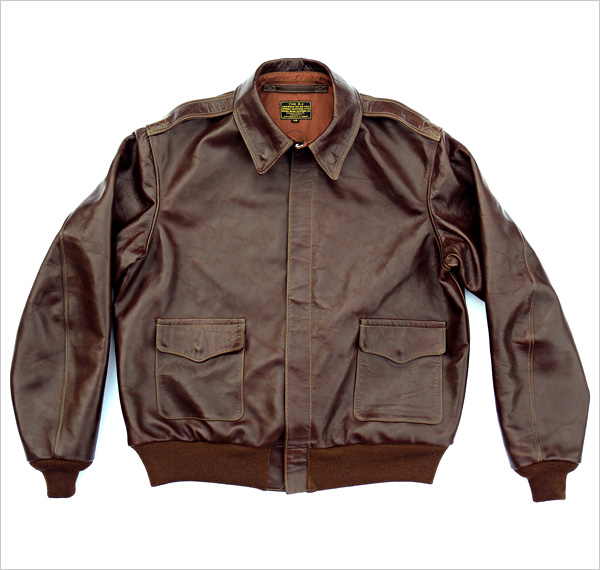 Good Wear Leather's Rough Wear Type A-2 Flat Front