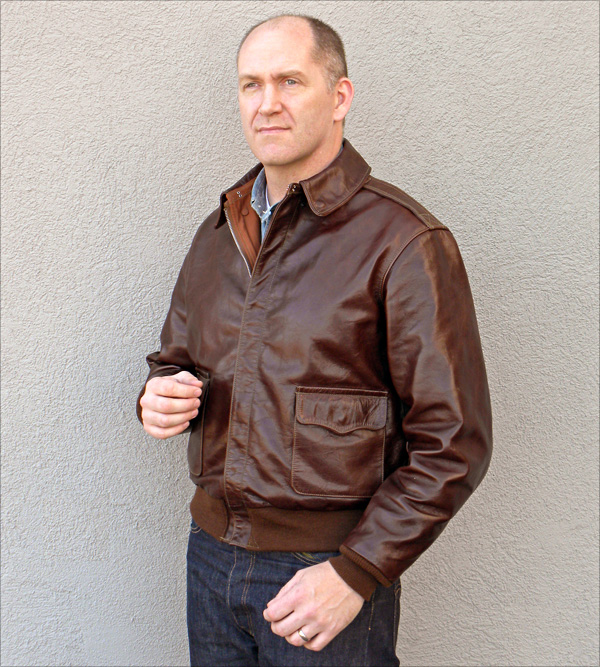 Good Wear Leather's Rough Wear Type A-2 Talon Zipper