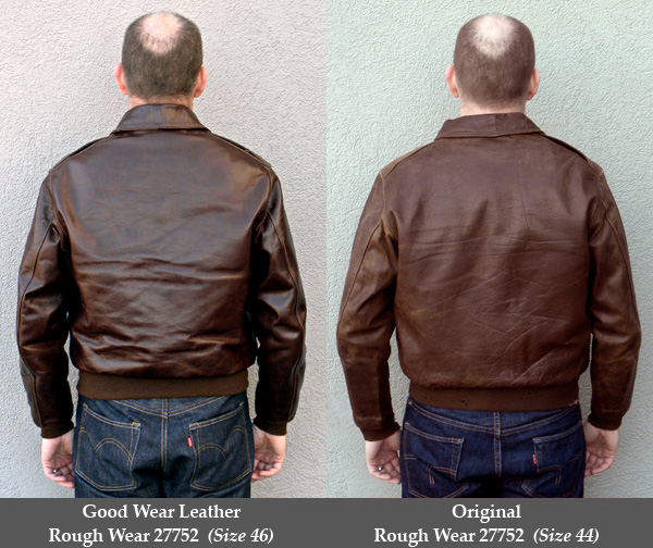 Good Wear Leather's Rough Wear Type A-2 Full View