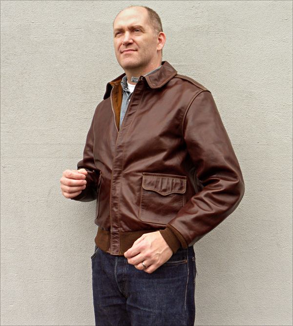 Good Wear Leather's Rough Wear Type A-2 Talon Zipper