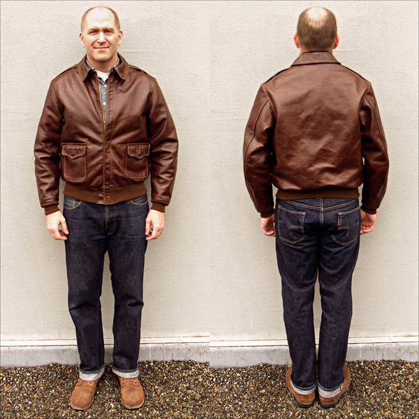 Good Wear Leather's Rough Wear Type A-2 Full View