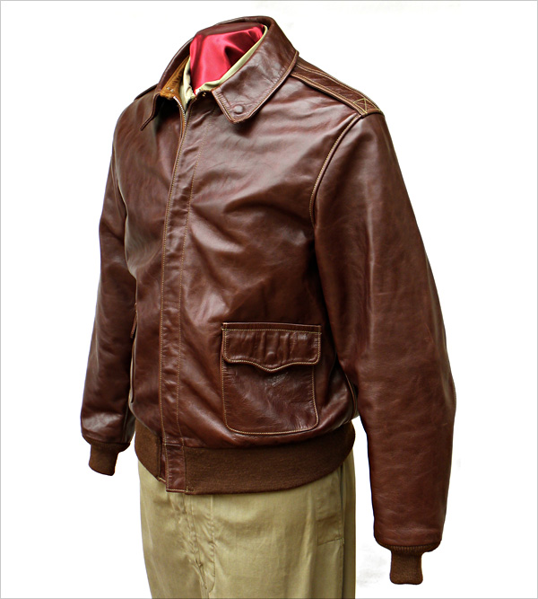 Good Wear Leather's Rough Wear Type A-2 Front View