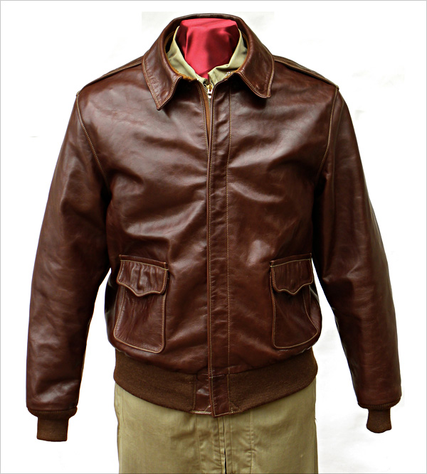 Good Wear Leather's Rough Wear Type A-2 Front View