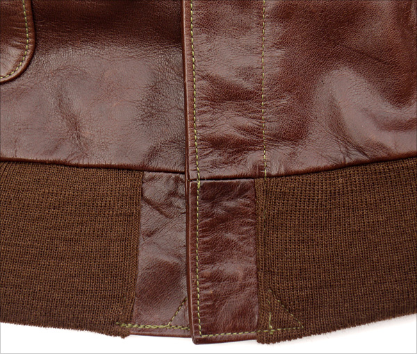 Good Wear Leather's Rough Wear Type A-2 Talon Zipper