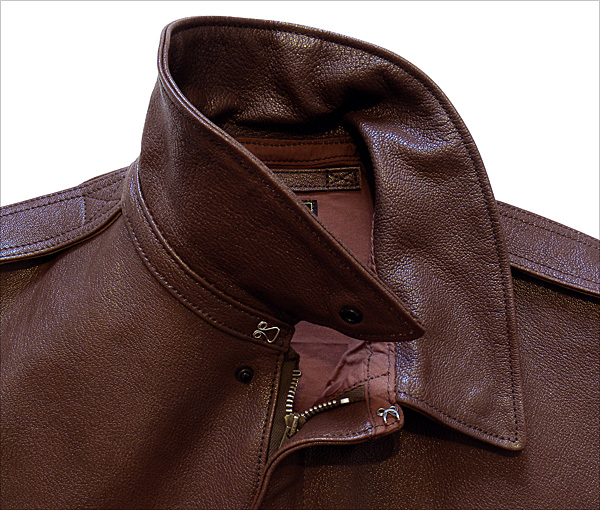 Good Wear reproduction Collar based on the Rough Wear W535-ac-18091 A-2 contract of WWII