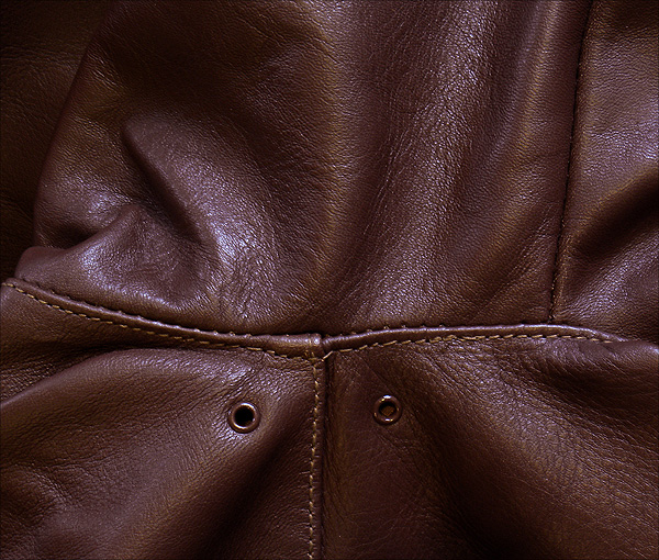 Good Wear Leather's Star Sportswear Type A-2 Jacket Arm Seams