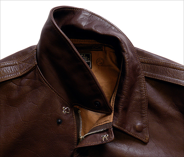 Good Wear Leather's Star Sportswear Type A-2 Jacket Collar