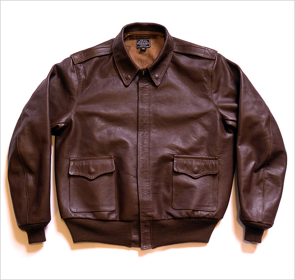 Good Wear Leather's Star Sportswear Type A-2 Jacket Flat Front
