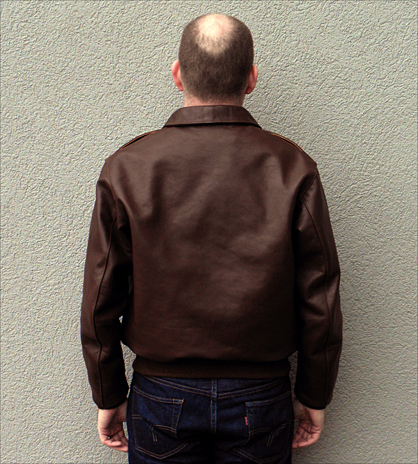 Good Wear Leather's Star Sportswear Type A-2 Jacket Reverse View