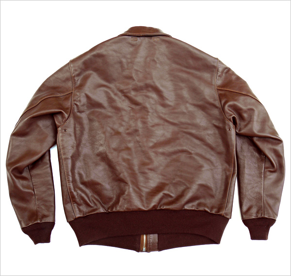 Good Wear Leather's Star Sportswear Type A-2 Jacket Flat Reverse