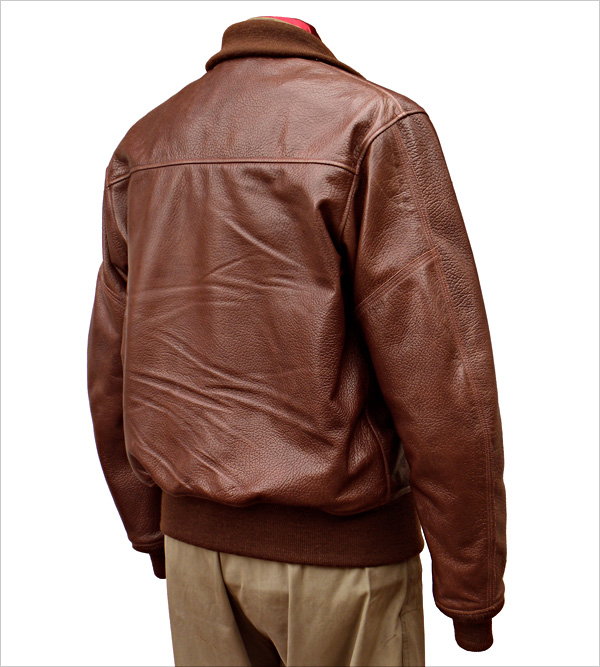 Good Wear Leather Type A-1 Jacket Reverse View
