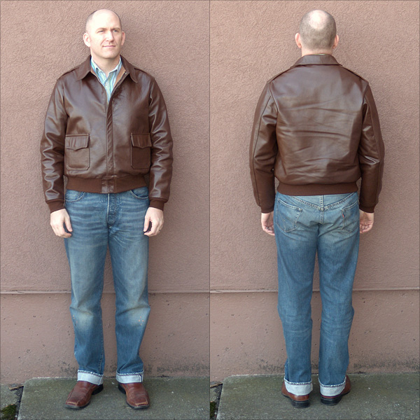 Good Wear Leather's United Sheeplined Front and Back